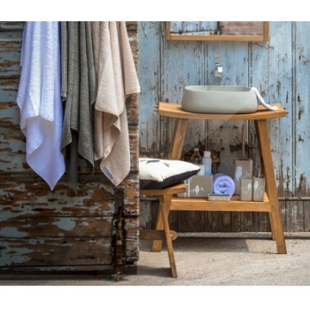 Cipì Zen XL Konsole aus recyceltem und gewachstem Teakholz