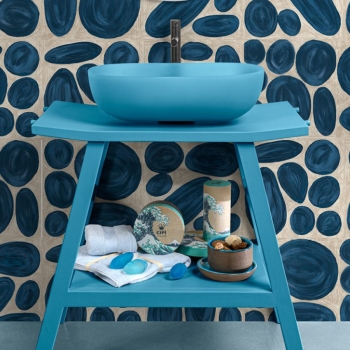 Zen XL CP880ZXL Konsole aus recyceltem und gewachstem Teakholz von Cipì