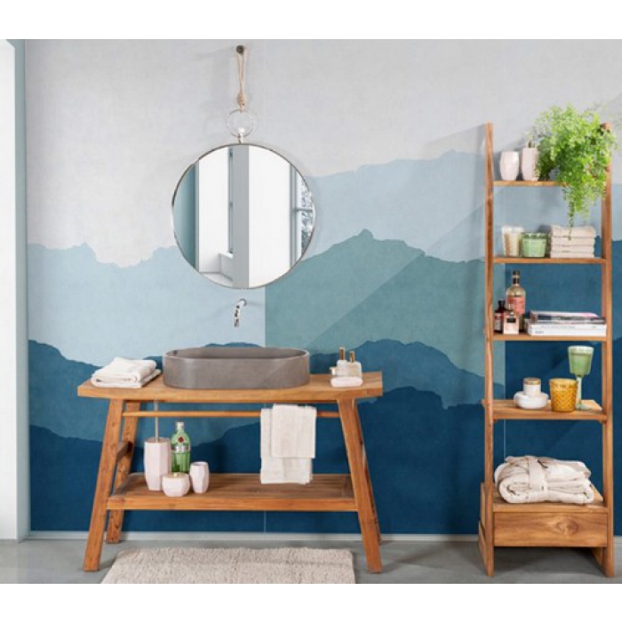 Cipì Zen XL Konsole aus recyceltem und gewachstem Teakholz