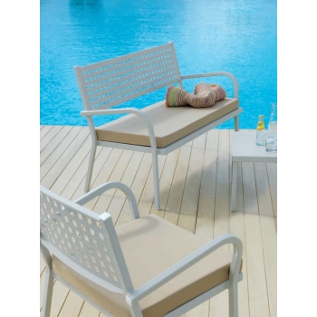 Gartensofa aus Eisen Alice von Vermobil