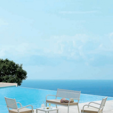 Gartensofa aus Eisen Alice von Vermobil