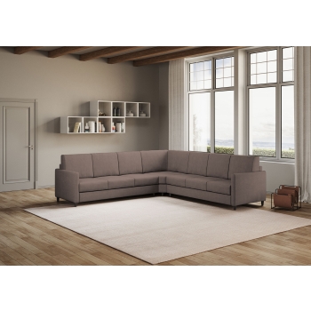 Karay 3-Sitzer-Sofa mit Ecke mit 3-Sitzer-Sofa
