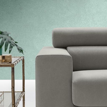 Ginger 3-Sitzer-Sofa von Felis mit Stoff oder Kunstleder bezogen