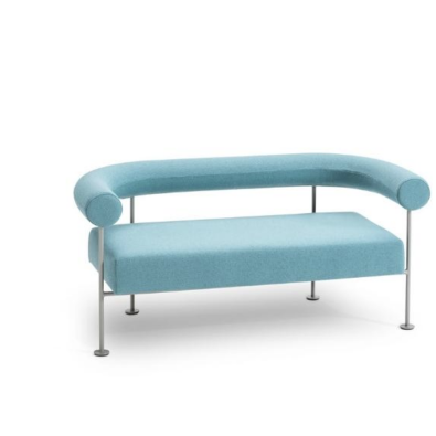 QUA-NDO DV M TS Sofa aus Metall mit Stoffbezug von Midj