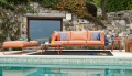 Einfaches Dreisitzer-Sofa von Connubia Outdoor
