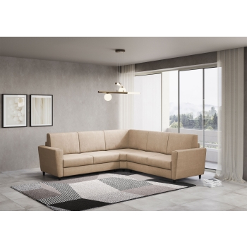 Yasel 2-Sitzer-Sofa mit Ecke und 2-Sitzer-Sofa von Ityhome