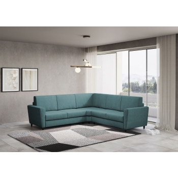 Yasel 2-Sitzer-Sofa mit Ecke und 2-Sitzer-Sofa von Ityhome