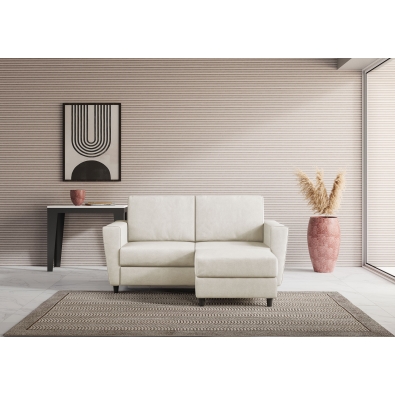 Yasel 2-Sitzer-Sofa mit Hocker von Ityhome