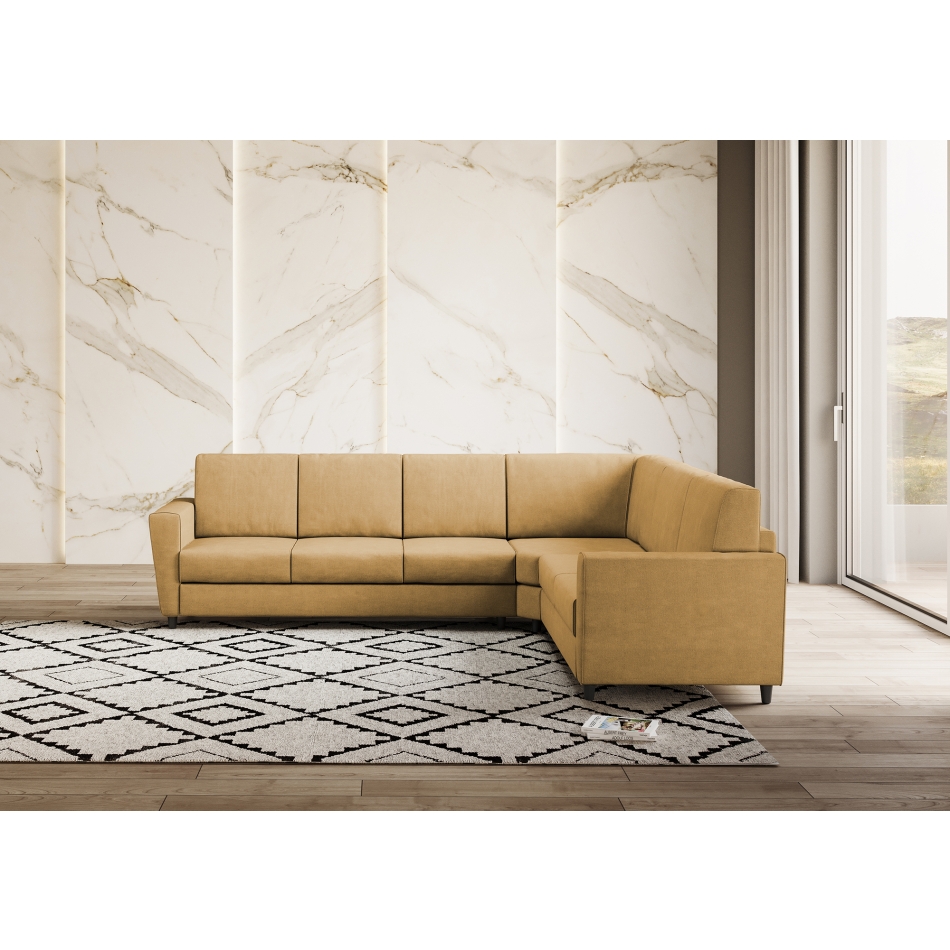 Yasel 3-Sitzer-Sofa mit Eck- und 2-Sitzer-Sofa von Ityhome