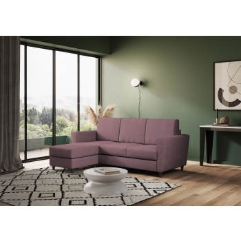 Yasel 3-Sitzer-Sofa mit Hocker von Ityhome