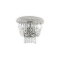 DUBAI AP2 Chrom-Wandleuchte von Ideal Lux