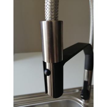 Gessi Mixer mit drehbarem Auslauf und ausziehbarer Mesh 60005 Handbrause