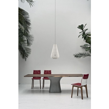 Pandora-Lampe von Bontempi mit lackierter Aufhängung