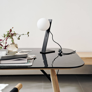 Suspense Tischlampe, Stehlampe oder Kronleuchter aus Metall von Midj