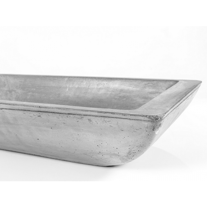 Aufsatzwaschbecken aus Beton von Cipì aus poliertem Beton