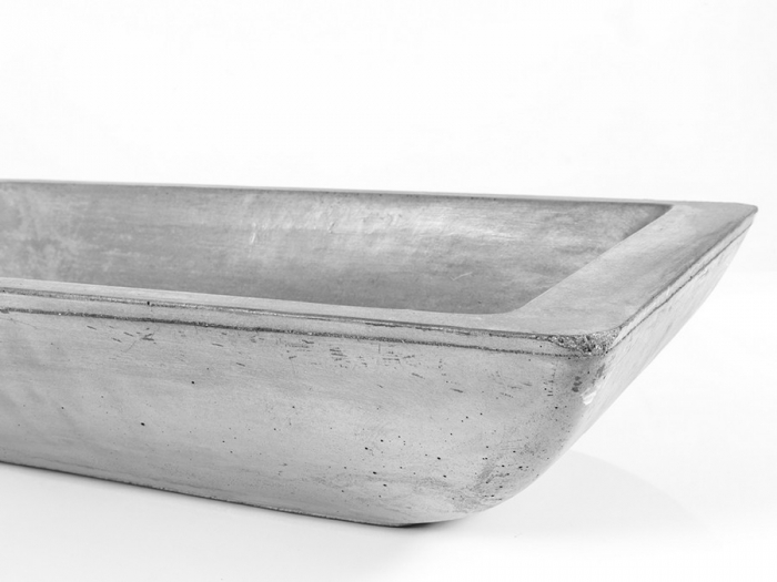 Aufsatzwaschbecken aus Beton von Cipì aus poliertem Beton