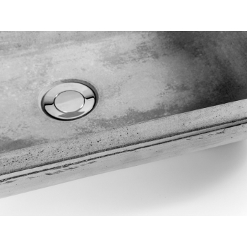 Aufsatzwaschbecken aus Beton von Cipì aus poliertem Beton