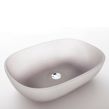 Snob 2.0 CP950SNOB Aufsatzwaschbecken von Cipì aus schalenförmigem Harz