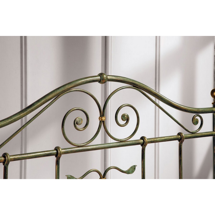 Minerva Einzelbett aus Schmiedeeisen