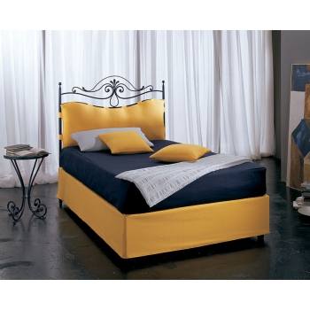 Cleopatra schmiedeeisernes Bett in eineinhalb Quadratmetern von Pama Letti