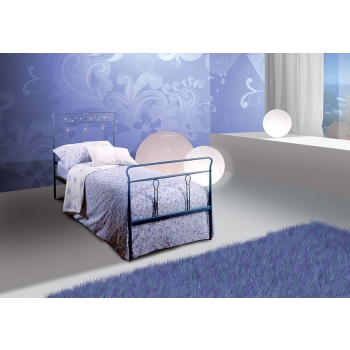 Cleopatra Single Schmiedeeisen Bett Modell von Pama Letti