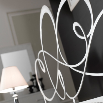 Doppelbett aus Schmiedeeisen Capriccio di Cosatto