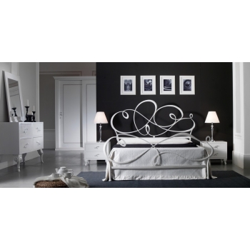 Doppelbett aus Schmiedeeisen Capriccio di Cosatto