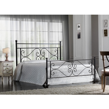 Doppelbett aus Schmiedeeisen Firenze