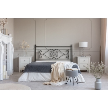 Doppelbett aus Schmiedeeisen Firenze