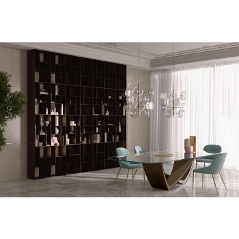 Modulares Bücherregal Atena von Bontempi
