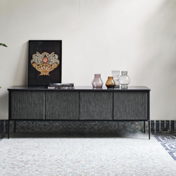 S1 R_TS Metallstuhl mit Stoff- oder Lederbezug von Midj