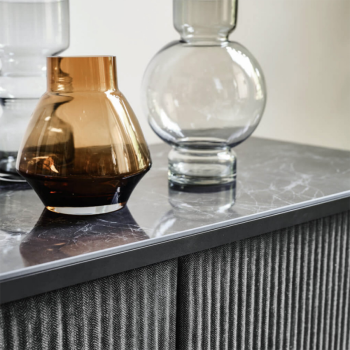 S1 R_TS Metallstuhl mit Stoff- oder Lederbezug von Midj