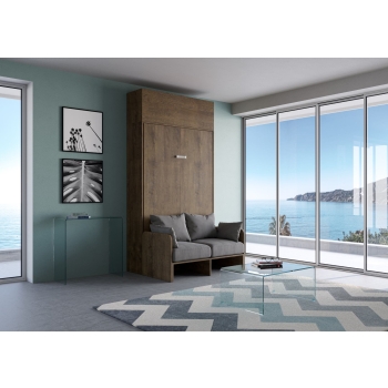 Mod. Kentaro Französisches Sofa - Französisches Klappbett 140 vertikal Kentaro Sofa Weiße Esche