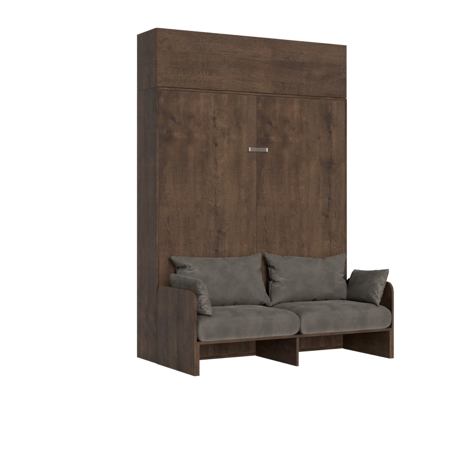 Mod. Kentaro Doppelsofa - 160 vertikales Klappdoppelbett Kentaro Sofa Weiße Esche