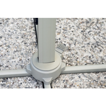 Colorado-Regenschirm, 3 x 3 m, Tonschaft von Greenwood