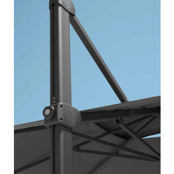 Stoffschirm Athena aus der Parasol-Linie von Talenti da giardino