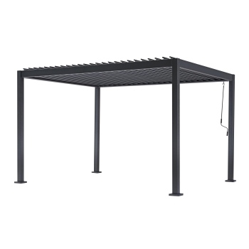 Pergola Texas anthrazit 3 x 4 m. von Greenwood