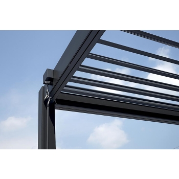 Greenwood 4 x 4 m Texas Anthrazit Pergola