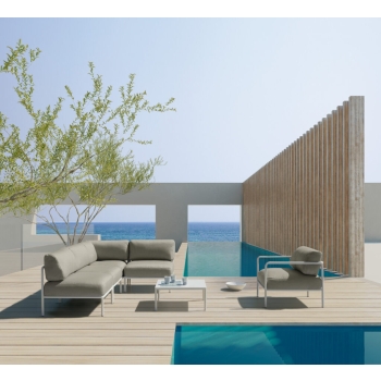 Miami MI660 Sessel aus Eisen und Stoff von Vermobil