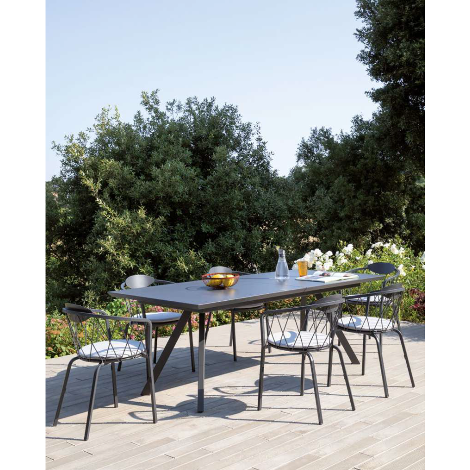 Daisy DE301 Vermobil Outdoor-Eisen-Sessel