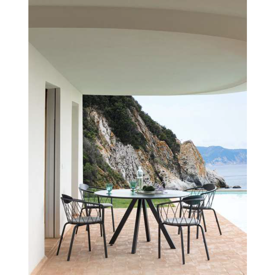 Daisy DE301 Vermobil Outdoor-Eisen-Sessel