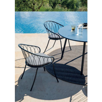 Gartensessel aus Eisen Flora FA300 Vermobil