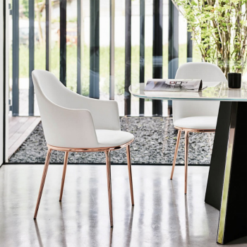 Lea PS M TS Sessel mit Stoff- oder Lederbezug von Midj