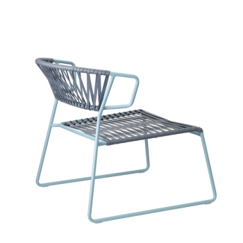 Lisa Lounge Club Sessel aus PVC-Gewebe von Scab Design