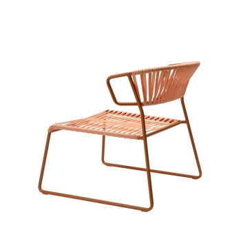 Lisa Lounge Club Sessel aus PVC-Gewebe von Scab Design
