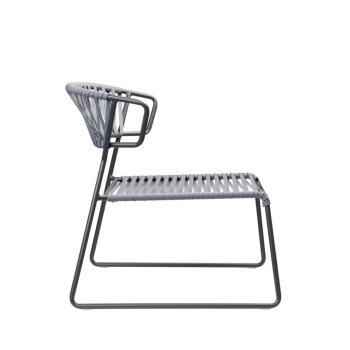 Lisa Lounge Club Sessel aus PVC-Gewebe von Scab Design