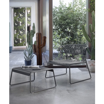 Lisa Lounge Club Sessel aus PVC-Gewebe von Scab Design