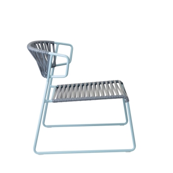 Lisa Lounge Club Sessel aus PVC-Gewebe von Scab Design