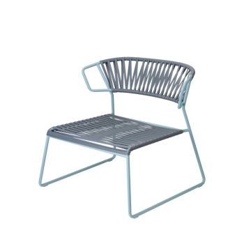 Lisa Lounge Club Sessel aus PVC-Gewebe von Scab Design