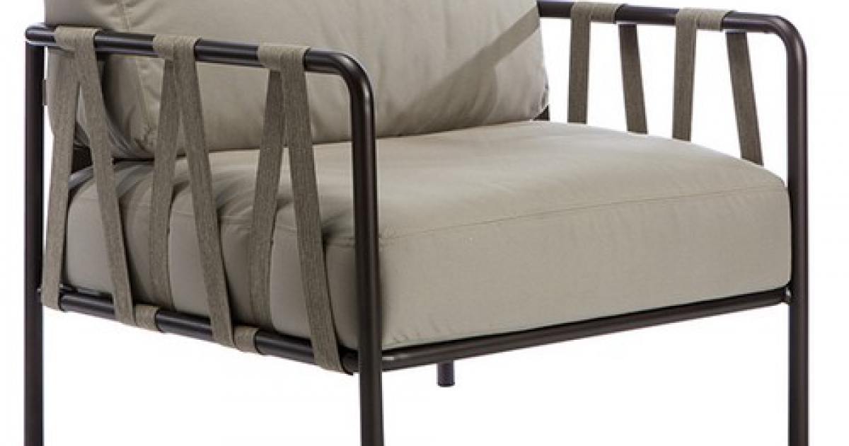 Miami Lounge Armchair - Outdoor-Sessel Gleiche Ausstattung